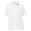 Dryblend® Youth Double Piqué Sports Shirt in white