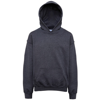 Heavy Blend Youth Hooded Sweatshirt in dark-heather