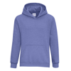 Heavy Blend Youth Hooded Sweatshirt in heather-sport-royal