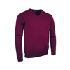 G.Lomond Lambswool V-Neck Sweater (Mkl5900Vn-Lom) in bordeaux