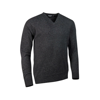 G.Lomond Lambswool V-Neck Sweater (Mkl5900Vn-Lom) in charcoal
