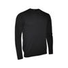 G.Morar Lambswool Crew Neck Sweater (Mkl5902Cn-Mor) in black