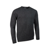 G.Morar Lambswool Crew Neck Sweater (Mkl5902Cn-Mor) in charcoal