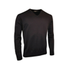 G.Eden Cotton V-Neck Sweater (Mkc6884Vn-Eden) in black