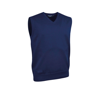 G.Thornton Cotton V-Neck Slipover (Mkc7079So-Tho) in navy