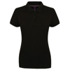 Women'S Micro-Fine Piqué Polo Shirt in black