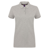 Women'S Micro-Fine Piqué Polo Shirt in heather-grey