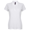 Women'S Micro-Fine Piqué Polo Shirt in white