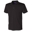 Cooltouch® Textured Stripe Polo in black
