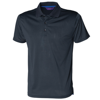 Cooltouch® Textured Stripe Polo in bright-navy