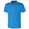 Cooltouch® Textured Stripe Polo in vivid-blue