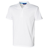 Cooltouch® Textured Stripe Polo in white