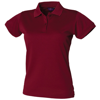Women'S Coolplus® Polo Shirt in burgundy