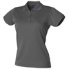 Women'S Coolplus® Polo Shirt in charcoal-grey
