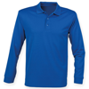 Long Sleeve Coolplus® Polo Shirt in royal
