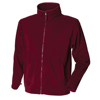 Microfleece Jacket in burgundy