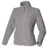 Women'S Microfleece Jacket in heather-grey