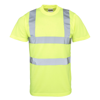 High-Visibility T-Shirt in fluorescent-yellow