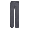 Polycotton Twill Workwear Trousers in convoy-grey
