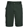 Polycotton Twill Workwear Shorts in bottlegreen