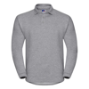 Heavy Duty Collar Sweatshirt in light-oxford