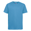 Kids Slim Fit T-Shirt in turquoise