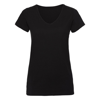 Women'S V-Neck Hd T in black