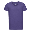 V-Neck Hd T in purple-marl