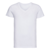 V-Neck Hd T in white