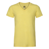 V-Neck Hd T in yellow-marl