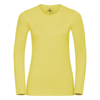 Women'S Long Sleeve Hd T in yellow-marl