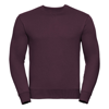 Set-In Sleeve Sweatshirt in burgundy