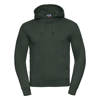 Authentic Hooded Sweatshirt in bottle-green