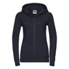 Women'S Authentic Zipped Hooded Sweatshirt in french-navy