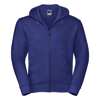 Authentic Zipped Hooded Sweat in bright-royal