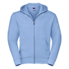 Authentic Zipped Hooded Sweat in sky