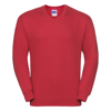 V-Neck Sweatshirt in bright-red