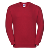 V-Neck Sweatshirt in classic-red