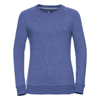Women'S Hd Raglan Sweatshirt in blue-marl