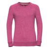 Women'S Hd Raglan Sweatshirt in pink-marl