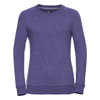 Women'S Hd Raglan Sweatshirt in purple-marl