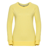 Women'S Hd Raglan Sweatshirt in yellow-marl