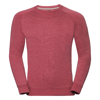 Hd Raglan Sweatshirt in red-marl