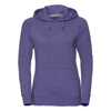 Women'S Hd Hooded Sweatshirt in purple-marl