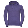 Hd Hooded Sweatshirt in purple-marl