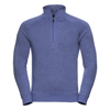 Hd ¼ Zip Sweatshirt in blue-marl
