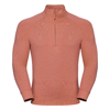 Hd ¼ Zip Sweatshirt in coral-marl