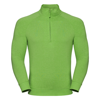 Hd ¼ Zip Sweatshirt in green-marl