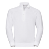 Hd ¼ Zip Sweatshirt in white