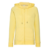 Women'S Hd Zipped Hood Sweatshirt in yellow-marl